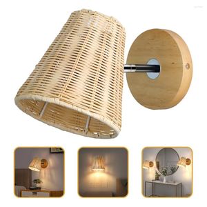 Настенная лампа абажур Home Light Modern Night Bedside Sconce Rustic Style Style