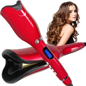 Curling Irons Automatic Hair Curler Wands Device Curling Irons Professional Ceramic Hair Curlers Machine Portable Big Looper Hair Curly Tools 230731