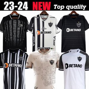 23 24 Atletico Mineiro Ev Away Futbol Forması Vargas M. Zaracho Sasha Diego Costa 2023 2024 113 Özel Baskı Gömlek Keno Marquinhos Guga 3. Futbol Gömlek