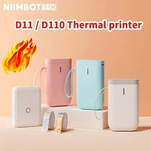 Super Portable Label Maker: Niimbot D11 - طباعة ملصقات على الفور مع تطبيق BT Connection - مثالي للمنزل ، استخدام متجر Office!