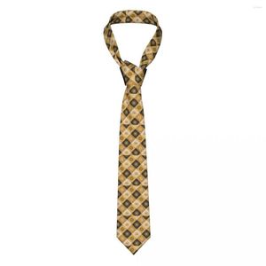 Bow Ties Mens Tie Classic Skinny Sun Plaid Neckties Narrow Collar Slim Casual Accessories Gift