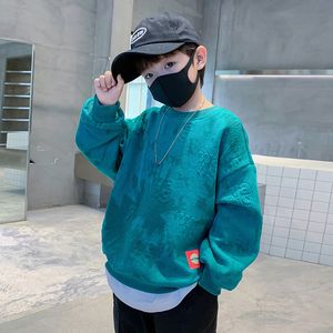 Hoodies Sweatshirts 2023 Ancobear Trendy Sweatshirt For Baby Boys Kids Casual Loose Printed Children Autumn Pullover Tops Spädbarnsutrustning 230801