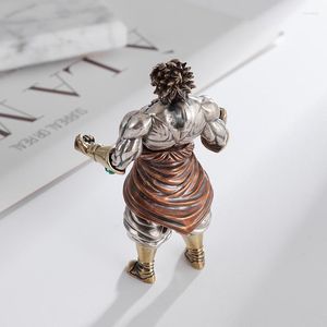 Pendant Necklaces Angry Samurai Necklace Anime Character Men Women Jewelry Gift Hip Hop Rock