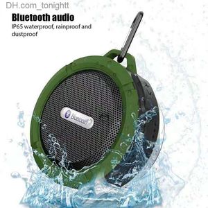 Taşınabilir Hoparlörler Su Geçirmez Açık Duş Bluetooth Hoparlör Taşınabilir Sütun Mini Hoparlör Kablosuz Araç Bas Hoparlör Z230801