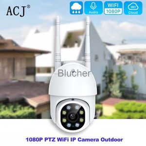 Diğer 1080p PTZ CCTV Güvenlik Koruması Açık Kamera WiFi Dome Su Geçirmez Gözetim Kablosuz IP Kamer Telefon Uygulama Kontrolü AB Fişi X0731
