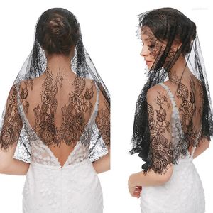 Bridal Veils Pamor Infinity Floral Scarf Church Veil Head Covering Wrap Style Latin Mass Lace Mantilla For A5KE