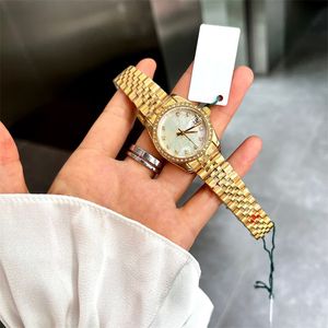 Datejust-Armbanduhren für Damen, AAA-Qualität, Datejust Orologio, silbervergoldetes Indexzifferblatt, Montre, lässig, Bling, Party, Moissanit-Uhr, Paare, Blau, Weiß, SB040 C23