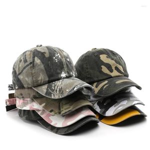 Ball Caps VACIGODEN Fashion Personality Camouflage Baseball Cap Male Outdoor Sports Travel Sun Protection Hat Female Camping Casual