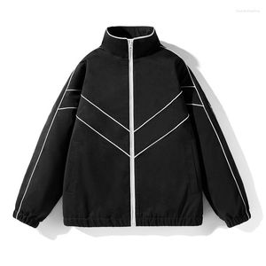 Men's Jackets Spring And Fall Casual Fashion Loose Jacket Coat Baseball