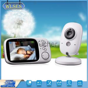 Diğer 32 inç LCD kablosuz bebek monitörü Ir Night Vision 2 Way Talk 8 Ninniler Sıcaklık Monitör Videosu Dadı Radyo Bebek Kamerası X0731