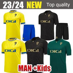 22 2023 Cadiz Soccer Jerseys CADIZ CF Negredo Camisetas De Futbol LOZANO ALEX Bodiger Juan Cala CAMISETA A LIGA 22/23 Uomo Bambini Kit Calzini Set completo Calcio