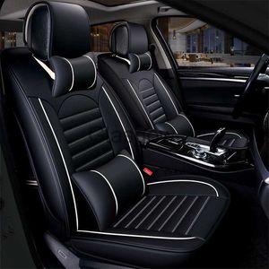 Автомобильные сиденья кожаные универсальные чехлы для автомобильных сидений для Baojun All Models 310 530 330 360 510 560 610 630 730 Auto Interior Covers Accessories x0801