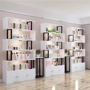 3-Tier Beauty Product Display Cases with Doors, Clear Acrylic Cosmetics Shelf Organizer for Store, Shoe Store, and More