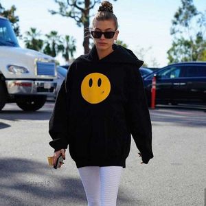 Hohe Qualität Draw Hoodie Winter Baumwolle Männer und Frauen Drew Smile Face Einfache Sweatshirts Kausal Hot Plain O-ansatz Hoody Weiche Streetwear Junge Liebhaber d Kleidung 6 C670