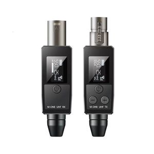 Outros eletrônicos VK38 UHF Wireless Microfone Converter XLR Transmissor e receptor para adaptador de transmissão de guitarra dinâmica 230801