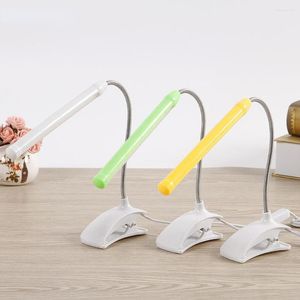 Table Lamps USB Led Desk Lamp With Clip Flexible For Bedside Book Reading Study Office Work Children Night Light