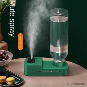 Humidifiers Household vehicle mounted air humidifier spray heavy fog aromatherapy machine small mini water replenisher for office desktop R230801