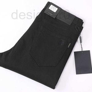 Jeans da uomo firmati Jeans da uomo firmati pantaloni uomo sciolto business casual tb pantaloni sportivi elastici ricamati DE4Y