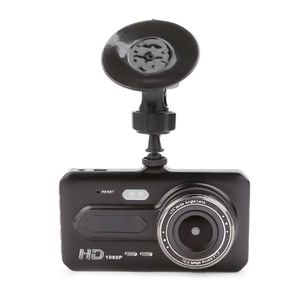 4 Pekskärmbil DVR 1080P Kör DASHCAM 2CH VIDEO CAMERA DUBILT LINS 170 ° 120 ° WIDE View Angle Night Vision G-Sensor PA2341