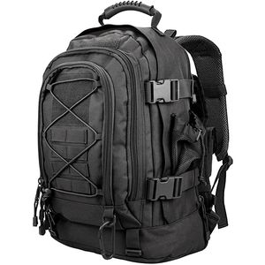 Dag packar stora 60L taktiska ryggsäck för män kvinnor utomhus vattenbeständiga vandring ryggsäckar reser bärbar dator 230731