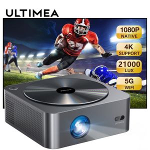 Другая электроника Ultimea Full HD 1080p Projector 5G Wi -Fi Led 4k Video Movie Smart PK DLP Home Theatre Cinema Bluetooth 230731