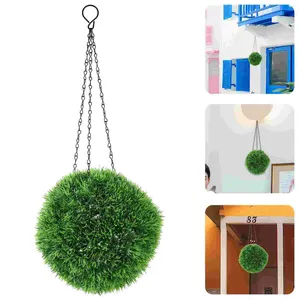 Fiori decorativi Decorazioni verdi Appendere in plastica Artificiale Decorare piante topiarie finte