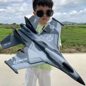 Aeronave Modle RC Planador Brinquedo Tamanho Grande 2 4 GHz 2CH Espuma EPP Material Asa Dobrável Avião de Controle Remoto Ao Ar Livre de Baixa Potência para Crianças 230801