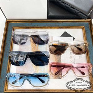 2023 Luxury Designer 23 новых цельных Goggles Sunglasses Net красные солнцезащитные очки CH4243