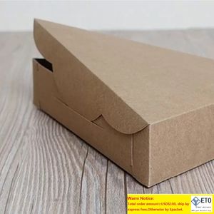 Triangle Pizza Box Pakiety pudełka pizza pudełka z jedzeniem papierowe ciasto papierowe