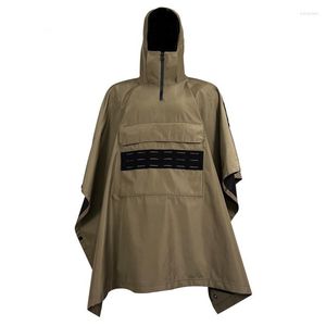 Men's Trench Coats Emergency Rescue Three In One Portable Piece Multifunctional Cloak Raincoat Poncho