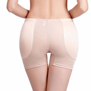 Women's Shapers Fixed Sponge Foam Padded Girls Hip Enhancer BuLifter Underwear Polyester Buttocks Panties