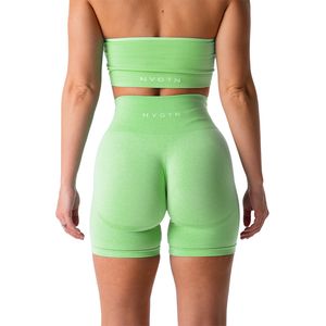 Roupas de ioga NVGTN shorts sem costura para mulheres push up booty treino fitness esportes roupas de ginástica curtas 230801