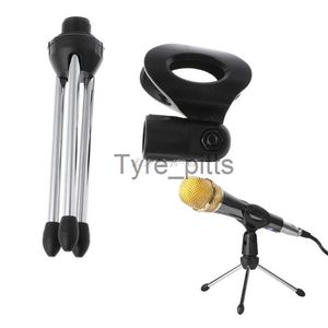 MP3/4 Docki Cradles Składanie regulowanego pulpitu ręcznego mikrofonu mikrofonu Mic Micophone Stand A-1 x0731