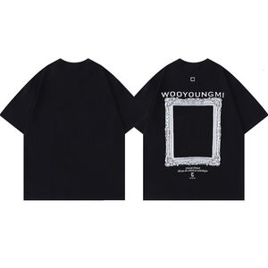 メンズTシャツヴィンテージTシャツメンヒップホップ半袖大韓国ストリートスタイルファッション女性ストリートウェアトップス衣類ルーズティー230731