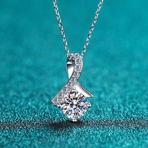 S925 Sterling Silver Pendant women's pt950 gold plated fashion temperament Necklace Jewelry direct broadcast