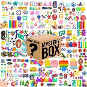 Blind box 10-200pcs Random Fidget Toys Mystery Gifts Pack Surprise bag Fidget Set Antistress Relief Toys for kids party christmas 230731