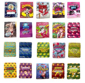 Ryggsäck boyz packar återförslutbara väskor bubblegum citron äpplen banana cherry blixtlås paket väskor