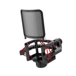 MP3/4 Docks Cradles Microphone Shock Mount Sturdy Mic Anti Vibration for Podcast Recording Home X0731