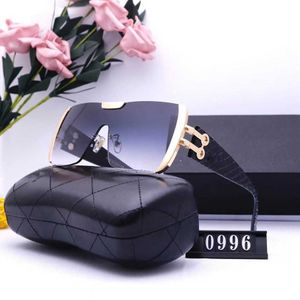 2023 luxury designer sunglasses Overseas New for Men's and Women's Large Frame Connected Sunglasses Tourism Glasses Special 0996 Style 1