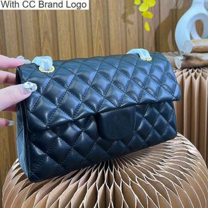 CC Cross Vücut Fransız Klasik Kadınlar Crossbody Tasarımcı Çantalar Matelasse Zincir Kuzular Kapitone Büyük Kapasiteli Çift Flep Omuz Çantası Lüks Çantalar Kart Tutucu