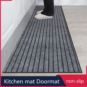 Teppich Anti-Rutsch-Küchenmatte Boden DIY Absorbieren Ölteppiche Fußmatte Langer Flurläufer Teppich Badeingang Leicht zu reinigen 230801