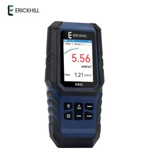 Radiation Testers EMF Meter Electromagnetic Field Radiation Detector Radio Frequency Field Tester Rechargeable Portable Counter Emission Dosimeter 230731