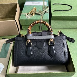 10A Hochwertige Designer-Einkaufstasche 25 cm kleine Damen-Schulterhandtasche aus echtem Leder Umhängetasche mit Box G069