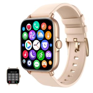 Smart Watch Full Touch Screen for Android and iOS Phones Compatible Fitness Tracker with Heart