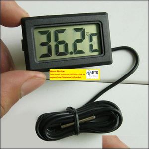 Temperaturinstrumente Großhandel Mini Digital LCD Elektronisches Thermometer Dhofk LL