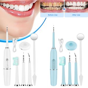 ultrasonic waterproof dental scaler for teeth tartar stain tooth calculus remover electric dental cleaner with 800mah battery electric sonic teeth oral care