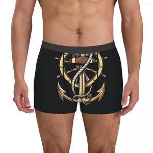 Mutande Ancora In Corde E Timone Mutandine Traspiranti Intimo Maschile Stampa Pantaloncini Boxer Slip