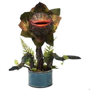 Party Dekoration Piranha Blume Film Prop Yard Harz Ornamente Little Shop Of Horrors Halloween Jardineria Decoracion T220801 Drop Dh2A9