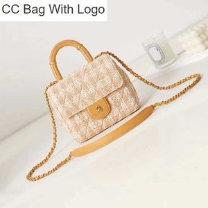 CC SAGCE CAVICE TOTE мешки 23S Новая сумка на плече мини -мешок для лопаток цепь твил - мягкая мода ягняквак -кошелька для женщин кошельки сумочка.