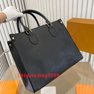 2023 Designerväska Kvinnor Totes Shopping Messenger broderi Tryck läder handväska Dazzling Flower Shopping Bag
